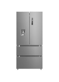 Hanseatic, French Door &raquo;HFD18983DWDBI&laquo; 189, 8 cm hoch 83, 3 cm breit, schwarzes Edelstahl, schwarzes Edelstahl