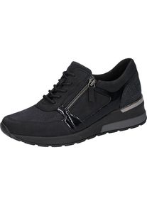 Waldl&auml;ufer Waldl&auml;ufer, Damen, Keilsneaker &raquo;H-CLARA-Soft&laquo; , Freizeitschuh, Halbschuh, Schn&uuml;rschuh mit Luftkammernsohle, nachtblau, 8,5 (42,5), nachtblau, Sneaker 