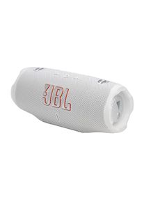 JBL , Bluetooth-Lautsprecher »CHARGE 6« (Bluetooth Lautstärkeregelung 45 W) wasserdicht und stoßfest , Weiß , Robuster Tragegurt und integrierte...