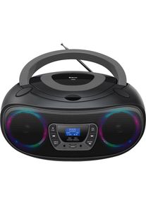 Denver , Digitalradio (DAB+) »DAB+ Boombox Mit DAB+/FM-Radio, Bluetooth-Funktion, pink« (Bluetooth Digitalradio (DAB+) FM-Tuner 1,8 W) , Grau ,...