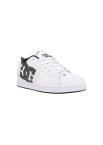 DC Shoes, Damen, Sneaker &raquo;Net&laquo;, White/Monogram, 8,5(41), White/Monogram, Nubukleder- und Lederobermaterial