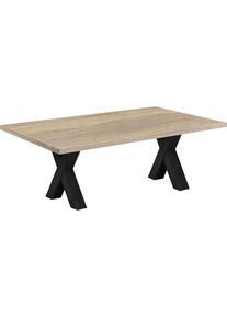 M&auml;usbacher M&auml;usbacher, Couchtisch &raquo;Big-System&laquo; OTTO Choices!, TOPSELLER!, Tisch, Wohnzimmertisch, aus MDF Holz, Tischplatte: eiche s&auml;gerau, B/H/T: 140 cm x 47 cm