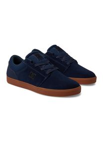DC Shoes, Damen, Sneaker &raquo;Crisis 2&laquo;, Dc Navy/Gum, 6,5(38,5), Dc Navy/Gum, Obermaterial aus Nubukleder oder Wildleder