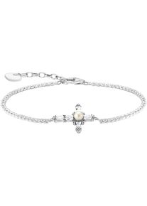 Thomas Sabo , Armband »Kreuz Cross Romance, A2173-167-11-L19V, A2173-167-14-L19V« mit Zirkonia (synth.) - mit Süßwasserzuchtperle ,...