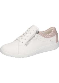 Waldl&auml;ufer Waldl&auml;ufer, Damen, Schn&uuml;rschuh &raquo;K-IRA&laquo; in Komfortweite H = sehr weit, Freizeitschuh, Halbschuh, Schn&uuml;rschuh, wei&szlig;-apricot, 3,5 (36), wei&szlig;-apricot, 