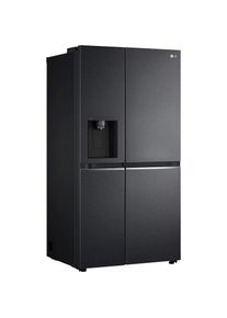 LG , Side-by-Side »GSLV71MCLE« 179 cm hoch 91,3 cm breit , mattschwarz