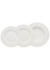 Villeroy & Boch Villeroy & Boch , Tafelservice &raquo;Wonderful World White&laquo; Made in Germany, Fine China Porzellan , wei&szlig;