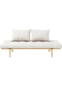 Karup Design , Daybett »Pace« Set, 2 Stk. tlg. aus massiven Kiefernholz, inkl. Futonmatratze , Natural
