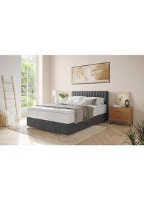 Inosign , Boxbett &raquo;Thor mit Bettkasten, inkl. Matratze, Topseller&laquo; Topper und Zierkissen, in verschiedenen H&auml;rtegraden verf&uuml;gbar , Aqua Clean...