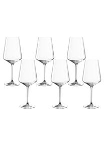 Leonardo, Rotweinglas &raquo;PUCCINI&laquo; 750 ml, 6-teilig, klar, Kristallglas, &Oslash; 7 cm x 32 cm, klar