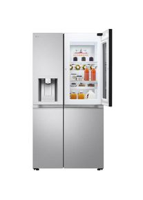 LG , Side-by-Side X-Serie »GSXE90MBAD« 179 cm hoch 91,3 cm breit großes Wein- und Flaschenregal , Metal Sorbet