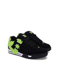 DC Shoes, Damen, Sneaker &raquo;DC Command&laquo;, Black/Lime, 12(46), Black/Lime, Stoff: Obermaterial aus Leder, Nubukleder...