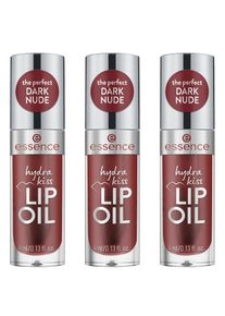 Essence, Damen, Lipgloss &raquo;hydra kiss LIP OIL&laquo; Dezente Farbabgabe, pflegende Textur, gl&auml;nzendes Finish, vegan., Mocha Glow, Mocha Glow, Pflegende 