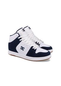 DC Shoes, Damen, Sneaker &raquo;Manteca 4 Hi&laquo;, Navy/White, 6,5(38,5), Navy/White, Material: Obermaterial aus Leder,...