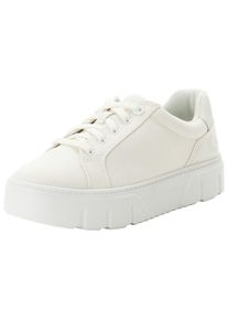 Timberland, Damen, Sneaker &raquo;LAUREL COURT LOW LACE UP SNEAKER&laquo;, WHITE CANVAS, 40, WHITE CANVAS, Leichter Sneaker von Timberland mit Schn&uuml;rung