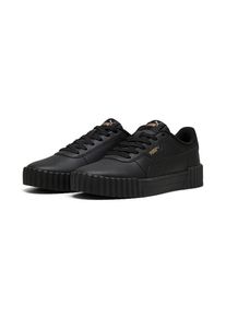 Puma, Damen, Sneaker &raquo;CARINA 3.0&laquo;, Puma Black-Puma Gold, 38, Puma Black-Puma Gold, Regul&auml;re Breite