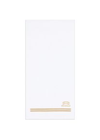 MISS GERMANY , Handtücher »« mit Schriftzug , weiß-goldfarben , Obermaterial: 100% Baumwolle , B/L: 50 cmx100 cm