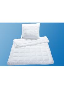 Dreams , Microfaserbettdecke »Superflausch« leicht 1 Stk. tlg. Bezug und Füllung aus supersofter Microfaser , weiß , Bezug: 100% Polyester....