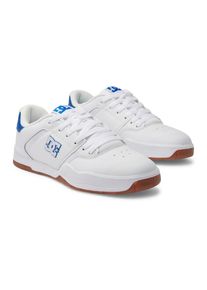DC Shoes, Damen, Sneaker &raquo;Central&laquo;, White/Blue, 6(38), White/Blue, Obermaterial: Leder-, Nubukleder- oder...