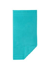Egeria , Handtücher »Micro Touch« Streifenbordüre, extrem saugfähig & flauschig, 100% Baumwolle , türkis , Obermaterial: 100% Baumwolle , B/L: 50...