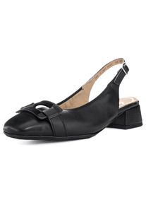 Ara , Slingpumps »GRAZ« , Sling Pumps, Festtagssschuh mit Blockabsatz, H-Weite , schwarz , 8,5 (42,5) , 8,5 (42,5) , Eleganter Sling mit...