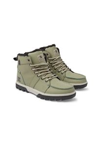 DC Shoes, Herren, Winterboots &raquo;Woodland&laquo;, Army/Olive, 8,5(41), Army/Olive, Leder-Design
