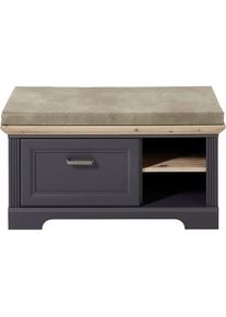 Innostyle, Schuhbank &raquo;Jasmin, TOPSELLER!&laquo; OTTOs Choice, Ma&szlig;e (B/T/H): 93/41/49 cm, 1 Schubkasten, Soft-Close Funktion, graphit, B/H/T: 93 cm x 49 cm x