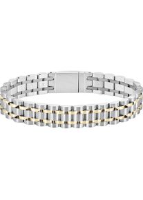 BOSS , Juegendliche , Armband »OWAN, 1580644, 1580645, 1580646, 1580647« , edelstahlfarben-gelbgoldfarben , 19 cm , BOSS Schmuck - Herrenarmschmuck