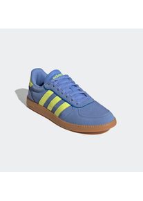 adidas Sportswear, Damen, Sneaker &raquo;BREAKNET SLEEK&laquo;, Blue Fusion / Hi-res Yellow / Gum10, 38, Blue Fusion / Hi-res Yellow / Gum10, Ein cleaner, 