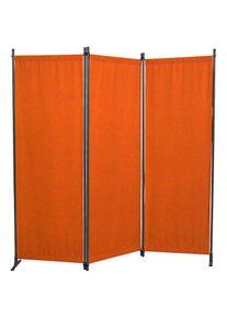 Angerer Freizeitm&ouml;bel, Paravent (B/H): ca. 170x165 cm, orange, Kunststoff, B/H/T: 170 cm x 165 cm, orange
