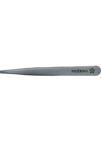 Pfeilring , Pinzette gerade, rostfrei , grau , Made in Solingen
