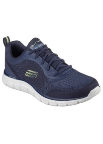 Skechers , Sneaker »TRACK-GLENDOR« Trainingsschuh, Schnürschuh, Freizeitschuh mit Memory Foam , navy-limette , 41 , 41 , Knit Lace Up Sneaker von...