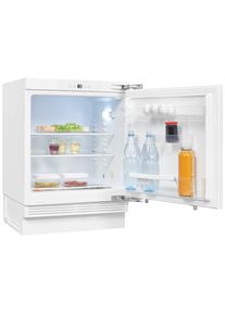 Exquisit, Einbauk&uuml;hlschrank &raquo;UKS140-V-FE-010E&laquo; 82, 3 cm hoch 59, 5 cm breit, wei&szlig;, Abtauautomatik
