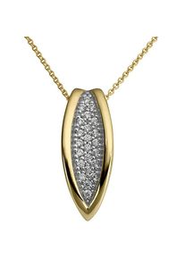 Firetti , Juegendliche , Kettenanhänger »Schmuck Geschenk Gold 333 Halsschmuck Anhänger für Halskette« () mit Diamant ,...