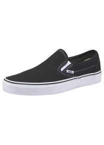 Vans, Herren, Slip-On Sneaker &raquo;UA Classic Slip-On&laquo; aus textilem Canvas-Material, Black, 39, Black, Angesagter Slip-On Sneaker von Vans