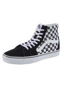 Vans, Damen, Sneaker &raquo;SK8-Hi&laquo; aus textilem Canvas-Material, schwarz-wei&szlig;, 45, schwarz-wei&szlig;, Stylischer Sneaker von Vans mit Schn&uuml;rung