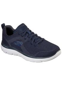 Skechers , Sneaker »SUMMITS« mit gepolstertem Schaftrand, Freizeitschuh, Halbschuh, Schnürschuh , navy , 41 , 41 , Obermaterial aus weichem Textil