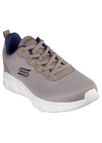 Skechers , Sneaker »Bobs Sport B Flex – Chill Edge« , Chunky Sneaker, Schnürschuhe in veganer Verarbeitung , taupe , 41 , 41 , Bequeme Skechers...