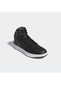 adidas Sportswear , Damen , Sneaker »HOOPS 3.0 MID« , Core Black / Greysix / Ftwwht , 44 , 44 , Ein halbhoch geschnittener Sneaker mit B-Ball-Vibe.