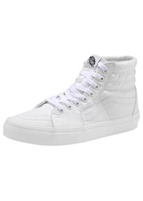 Vans, Damen, Sneaker &raquo;SK8-Hi&laquo; aus textilem Canvas-Material, wei&szlig;, 36, wei&szlig;, Trendiger Sneaker von Vans