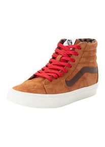 Vans, Damen, Sneaker &raquo;SK8-Hi&laquo; unisex, PIG SUEDE PLAID GLAZED GINGER, 39, PIG SUEDE PLAID GLAZED GINGER, Sportlicher Sneaker von Vans mit Schn&uuml;rung