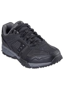 Skechers , Schnürschuh »URBAN TRAX« , Outdoorschuh, Sneaker mit gepolsterter Innensohle , schwarz-grau , 47,5 , 47,5 , Skechers Trekkingschuh mit...