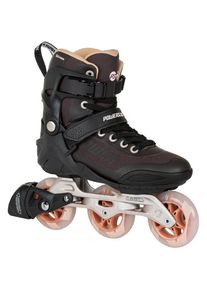 Powerslide , Inlineskates »Phuzion Radon Bronze 90« , schwarz, braun, bronzefarben
