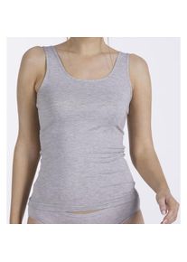 Nina von C. , Achselhemd »Light & Easy« basic, weich, atmungsaktiv, bequem, Rundhalsausschnitt , silber melange , 38 , 38 , Achseltop von Nina von C.