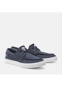 Timberland , Sneaker »MYLO BAY LOW LACE UP SNEAKER« , dk blu texti , 42 (8,5) , 42 (8,5) , Modischer Bootsschuh von Timberland