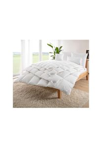 Sannwald , Federbettdecke 1 Stk. tlg. , weiß , 100% Baumwolle , B/L: 155 cm x 200 cm