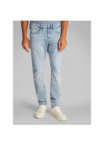 Calvin Klein Jeans, Herren, Tapered-fit-Jeans &raquo;SLIM TAPER&laquo; in hellblauer Waschung, Denim Light, L&auml;nge 32, 32 -L&auml;nge 32, Denim Light, Jeans von CALVIN 