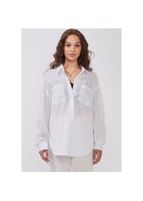 Haily's HaILY’S , Damen , Hemdbluse »LS C BL Ka44ia« , white , L (40) , L (40) , Bluse von HaILY’S in bester Marken-Qualität