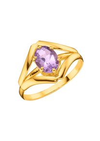 Lady , Damen , Fingerring , silber vergoldet 925 , 16