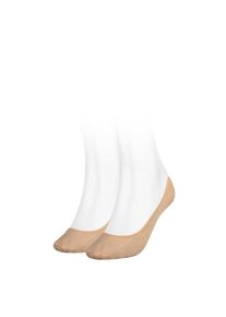 Tommy Hilfiger , Füßlinge »TH WOMEN FOOTIE INVISIBLE 2P« 2 Paar, 2 Stk. tlg. mit flacher Zehennaht , nomad , 39-42 , 39-42 , Damensocken von Tommy...
